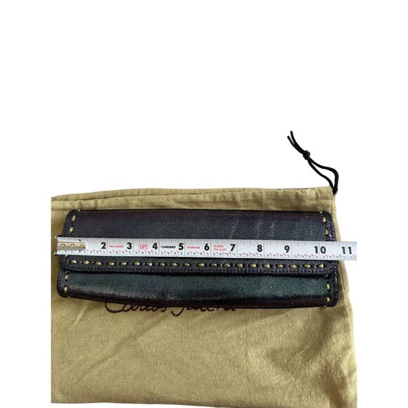 CARLOS FALCHI Vintage Fatto a Mano Iridescent Clutch Bag w/ Dustbag - Picture 4 of 8